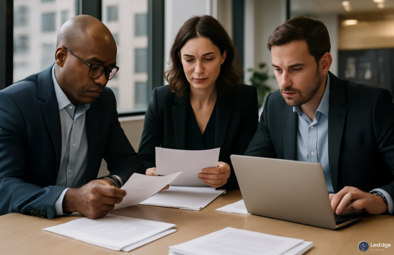 Enterprise legal AI: workflow automation and human oversight